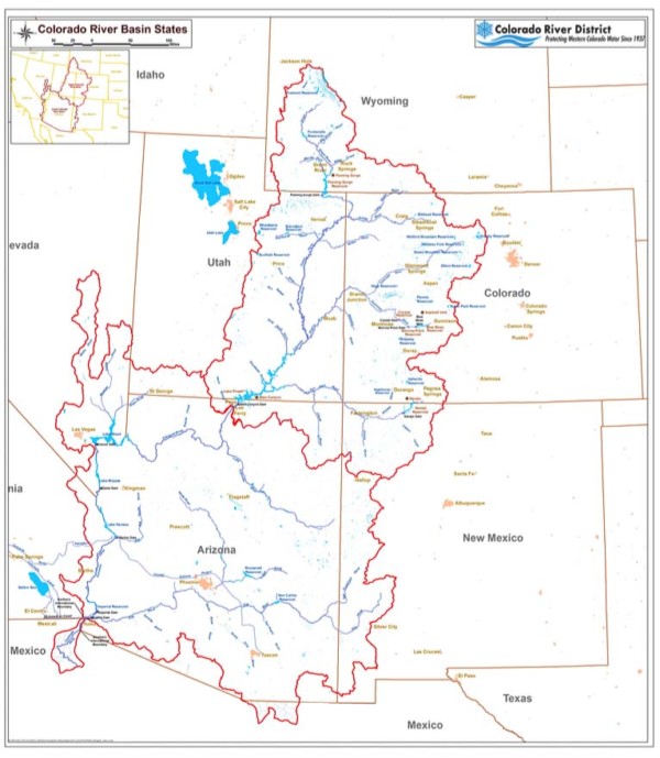 Map Gallery - Colorado River District 2022