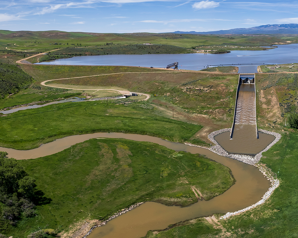 From Drought To Flood Colorado River District 2024   DJI 0079 Pano 