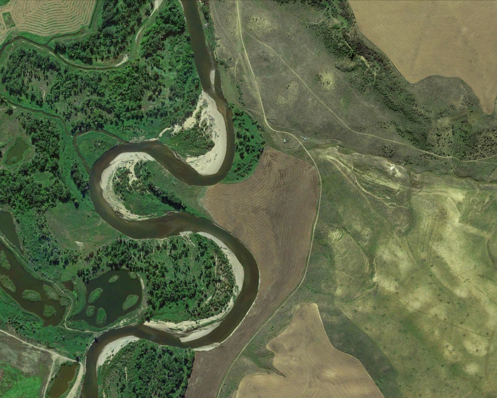 Colorado River Drought Task Force Guiding Principles Colorado River   YampaRiver NearCraig Aerial Ag Winding 1024x820 